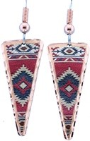 Native American - Triangle Katie Aztec Earrings