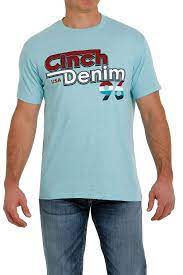 Cinch - Mens Mint Logo Tee