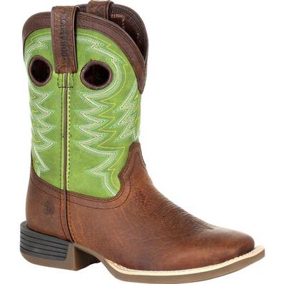 Durango - Lil Rebel Pro Big Kids Lime Boots