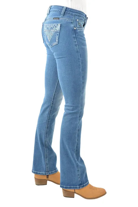 Pure Western - Womens Ziggy Boot Cut Jeans