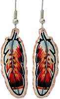 Native American - Red Tailed Hawk Earrings