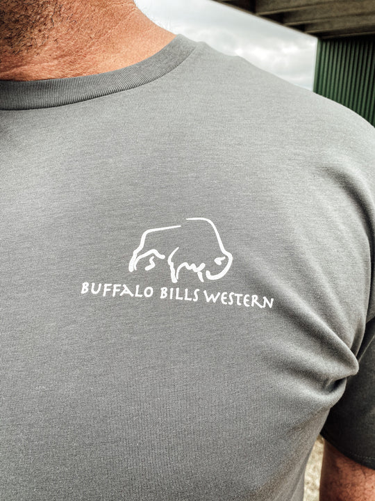 BBWS - Mens Graphite Logo Tee