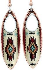Native American - Aztec Drop Earrings