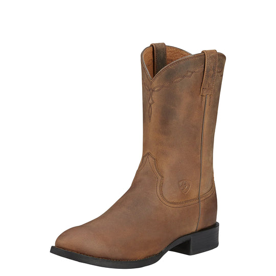 Ariat - Mens Heritage Roper Western Brown Boots