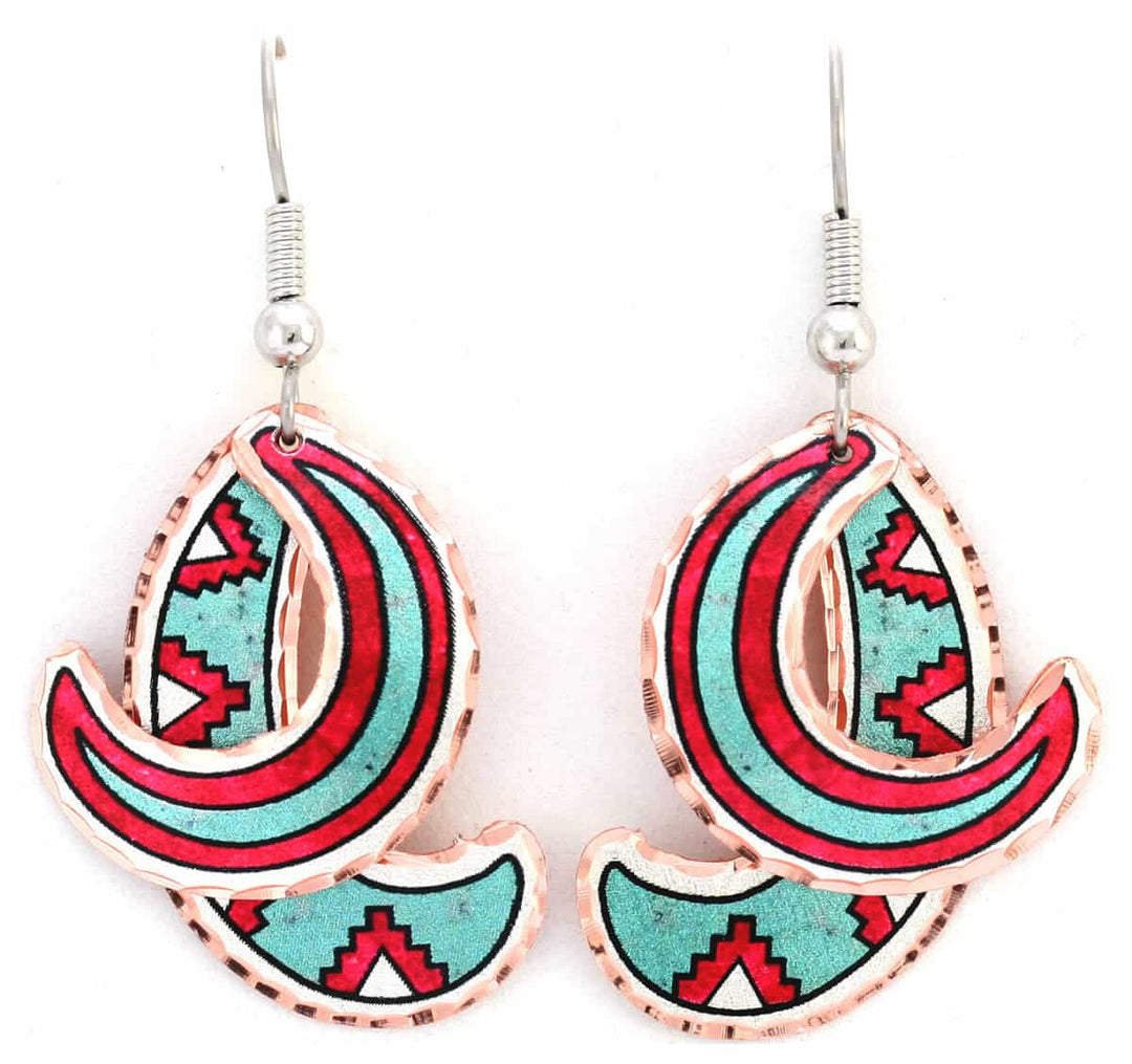 Native American - Hot Chilli Women Earrings