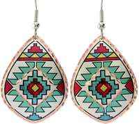 Native American - Southwest Aztec Earrings