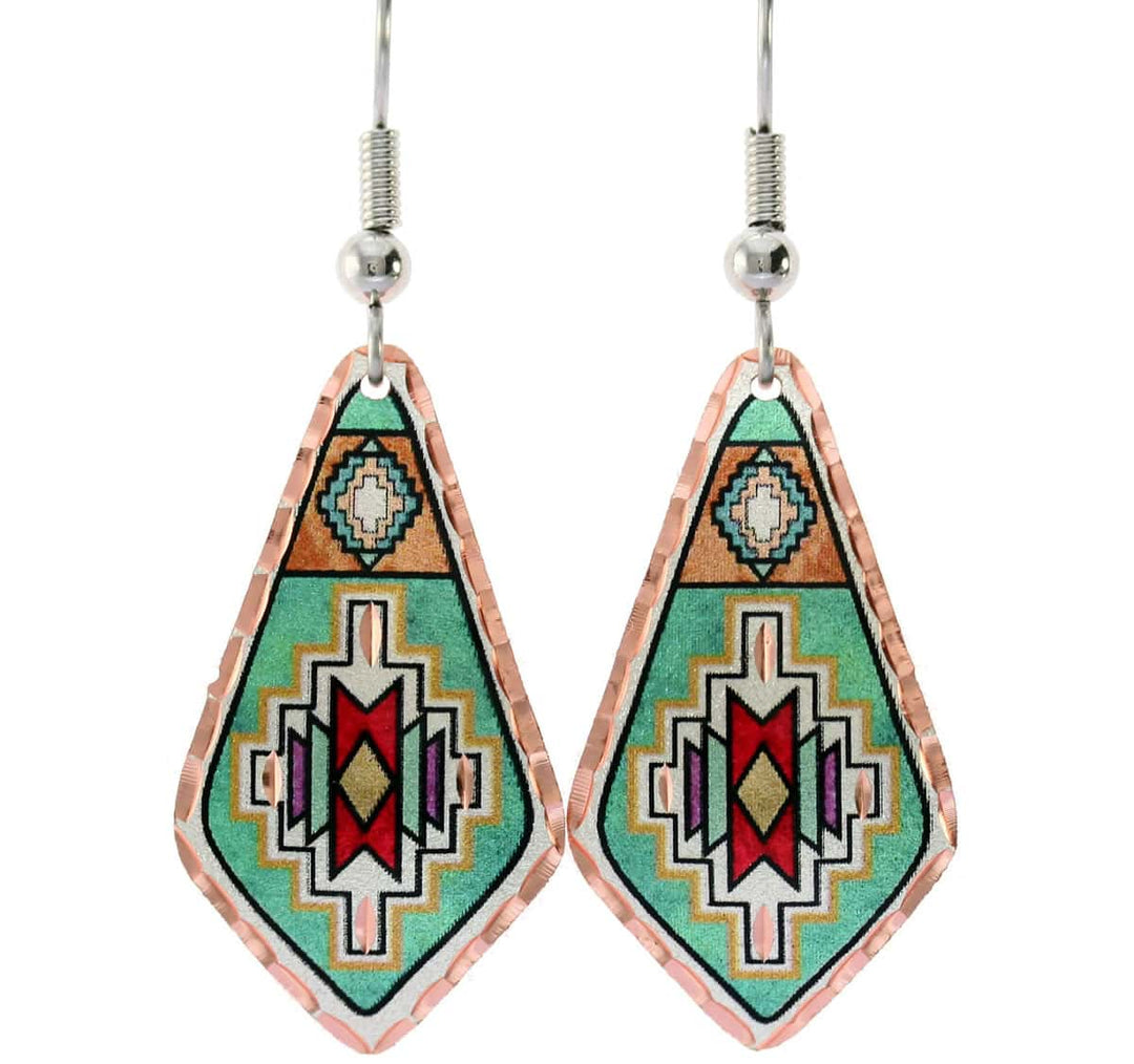 Native American - Aztec Lady Earrings