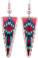Native American - Colourful Unique SW Native Earrings