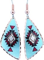 Native American - Turquoise SW Native Earrings
